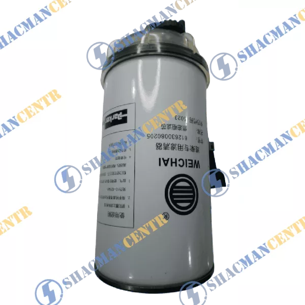 Фильтр топливный грубой очистки с колбой/с подогревом WP-12 (Металл) SHAANXI