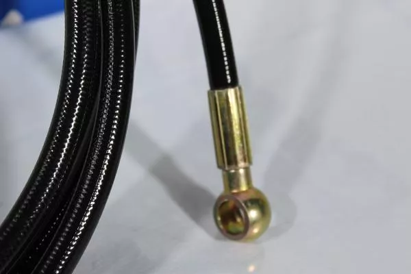 Шланг ГЦС ПГУ L4 200, (штуцер + резьба М14х1.5) SHAANXI