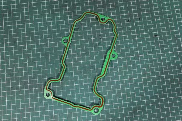 Прокладка крышки клапанов (под проставку) WEICHAI, WP13, 550 л.с