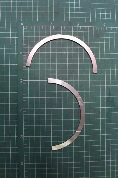 Кольца стопорные коленвала (ремонт +0.125) CREATEK, (CK8998)