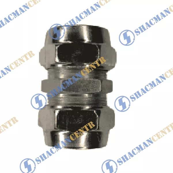 Фитинг стальной D12 (Серебряный, Металл, гайка ) HOWO