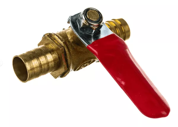 Кран шаровый 1/2 вн-вн (бабочка) SHAANXI.