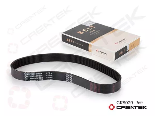 Ремень ручейковый (8PK790) CREATEK, (CK8029)