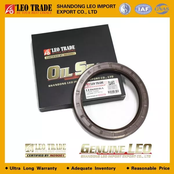 Сальник ступицы D130, H12, (Front, 100*130*12) LEO TRADE, (LEO600046A)