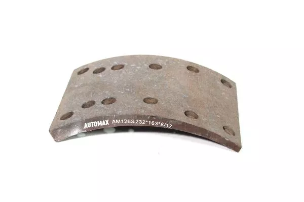 Накладка тормозная (Front, 10 отверстий) AUTOMAX, (AM1263)