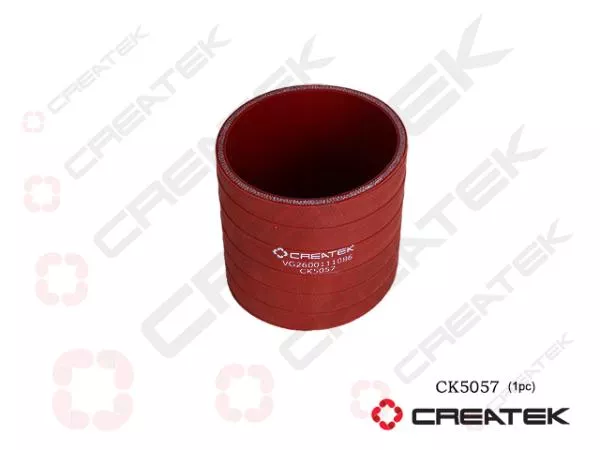 Патрубок турбокомпрессора CREATEK, Евро-2, Евро-3, Евро-4, WP10, (CK5057)