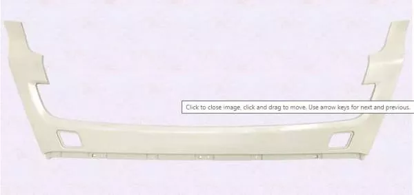 Облицовка декоративная решетки бампера (Серый, Пластик, центральная) SHAANXI, X6000