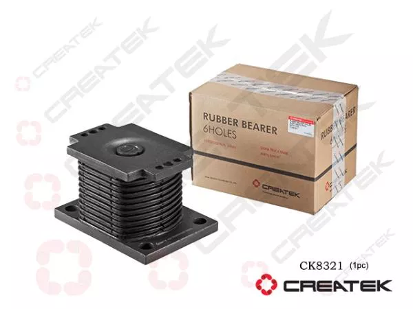 Подушка рессоры (Rear, 6 отверстий) CREATEK, (CK8321)