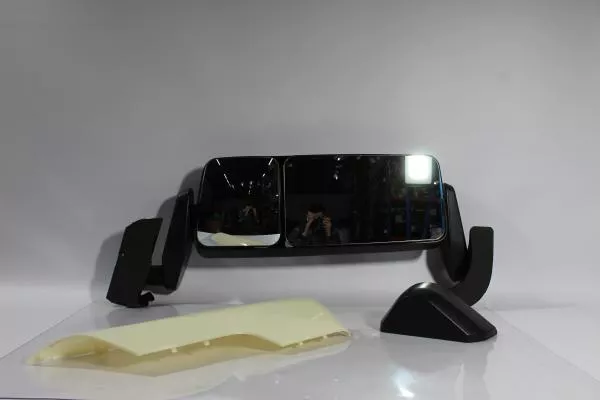 Зеркало заднего вида (L, Без окраса, в сборе, подогрев+эл.регулировка) SHAANXI, X3000