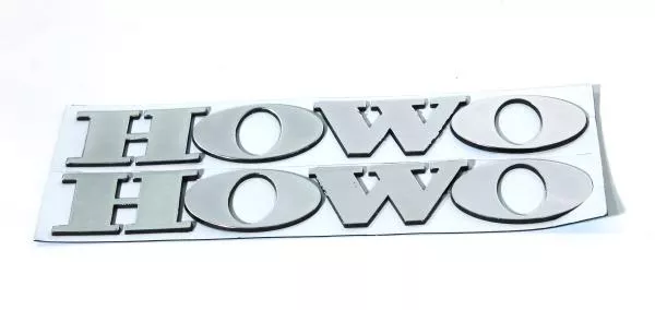 Буквы на капот HOWO