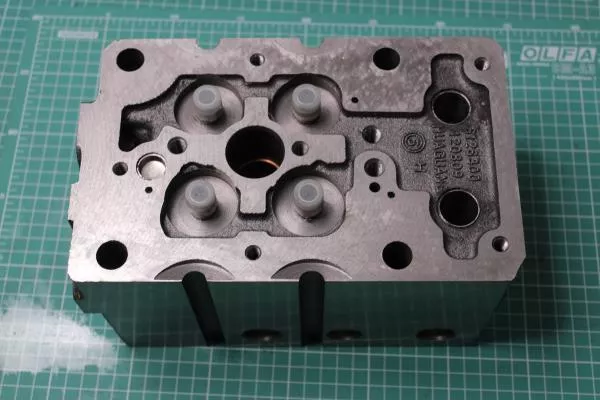 Головка блока цилиндра (Голая) SHAANXI, WP12