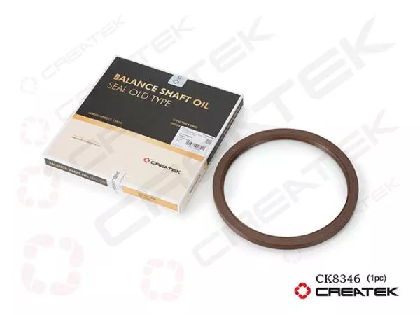 Сальник балансира D185, H10,5, (160*185*10,5) CREATEK, (CK8346)