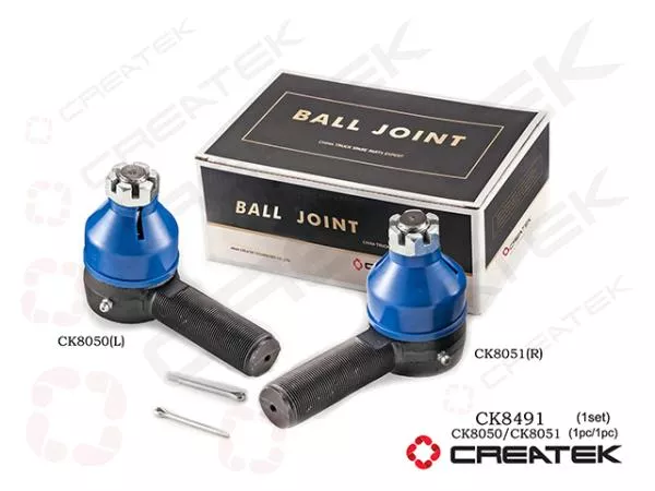 Наконечник рулевой тяги (L, Металл) CREATEK, (CK8050)