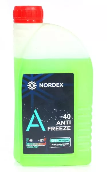 Антифриз (Зеленый, 1кг -40°) NORDEX