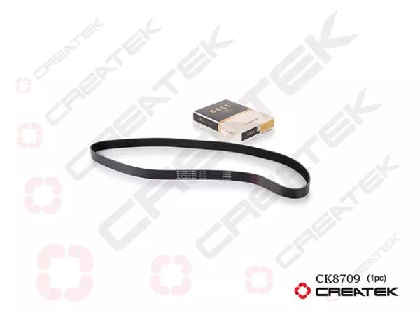 Ремень ручейковый (8PK807) CREATEK, (CK8709)