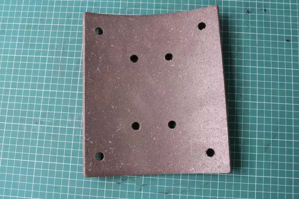 Накладка тормозная (Rear, 8 отверстий) CREATEK, Евро-3, A5, (CK8103)