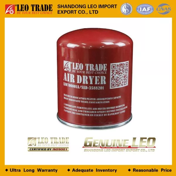 Фильтр осушителя воздуха (Металл, M38 D114 , SAD-3588201) LEO TRADE, (LEO700001A)