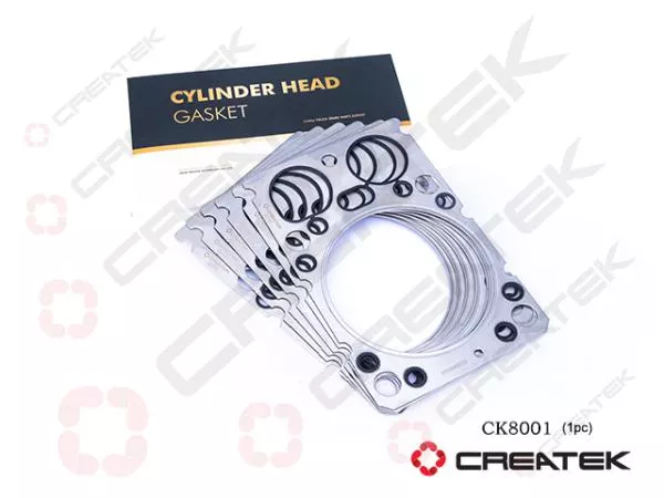 Прокладка ГБЦ CREATEK, Евро-2, WD615, WP10, (CK8001)