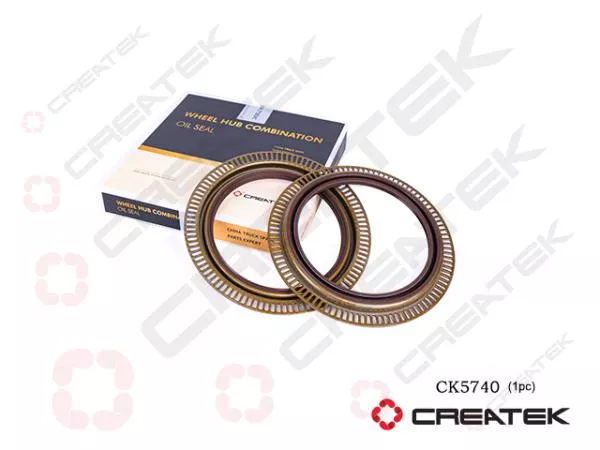 Сальник ступицы D175, H14, (Rear, с ABS , с кольцом, 145*175*14) CREATEK, (CK5740)