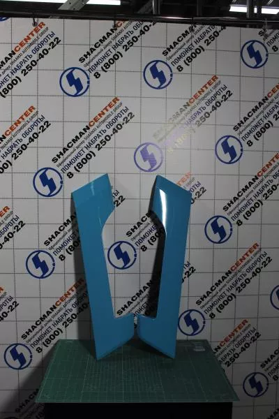 Капот (Голубой, с накладками) SHAANXI, X5000