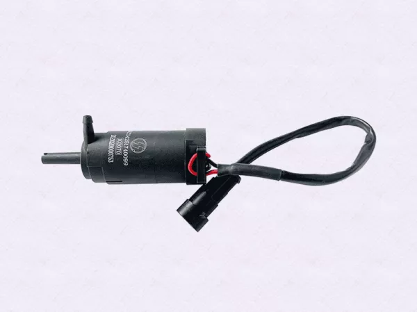 Мотор бачка омывателя (Пластик, выход прямо) SHAANXI, X3000