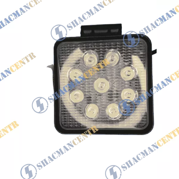 Фара П/Т универ/ дальн. света 12/27V 9 SMD квадрат 27W (шт) (Белый) LED Light