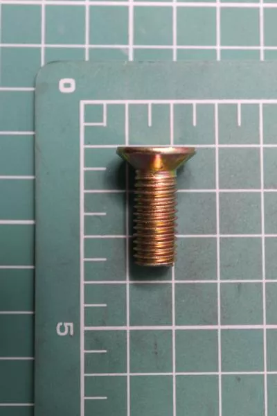 Болт тормозного барабана D10, L25, ( с потайной шляпкой) HOWO