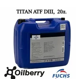 Масло трансмиссионное (20л.) TITAN, ATF 3D