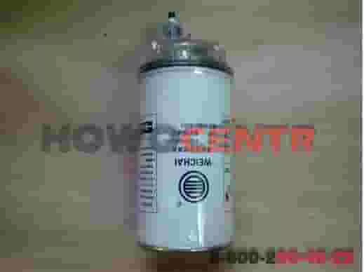 Фильтр топл. грубой очистки с колбой/без подогрева WP12 (Металл) SHAANXI