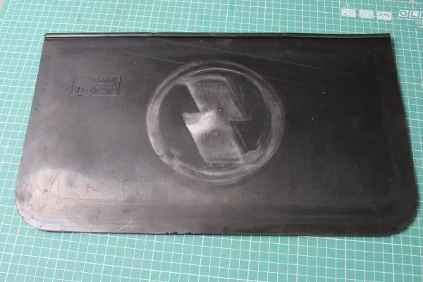 Брызговик (Front, Резина, под кронштейн) SHAANXI