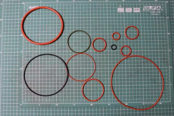 Комплект резиновых колец на двигатель CREATEK, WP10, (CK9791)