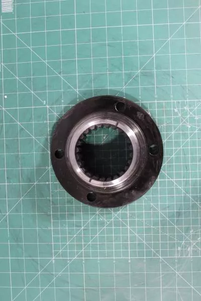 Фланец выходного вала D180, H67, Z24, (180*67*4) SHAANXI, РК ZQC2000-57E, (3086000809)