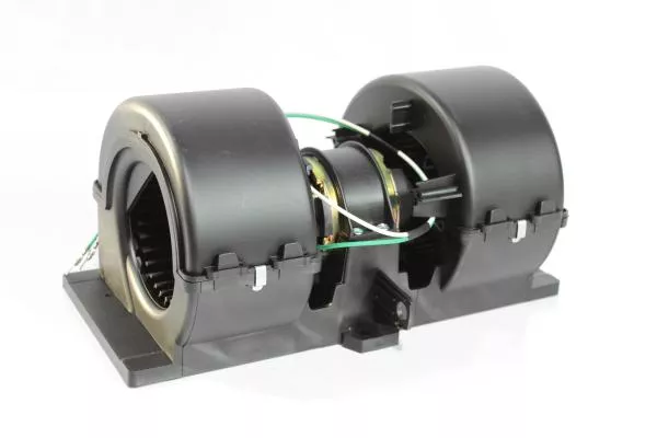 Электродвигатель печки (Черный, Пластик, с крыльчаткой) SITRAK, T5G
