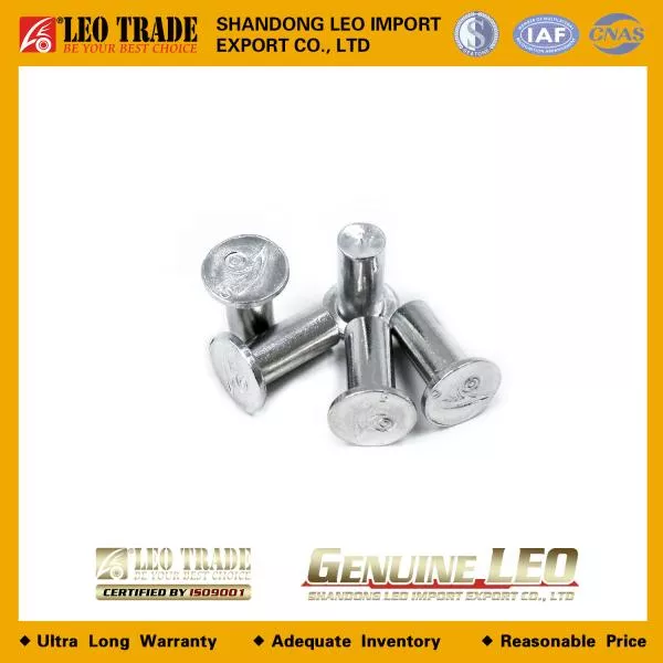 Заклёпка D10, L24, (Алюминий, цельная) LEO TRADE, (LEO600214A)