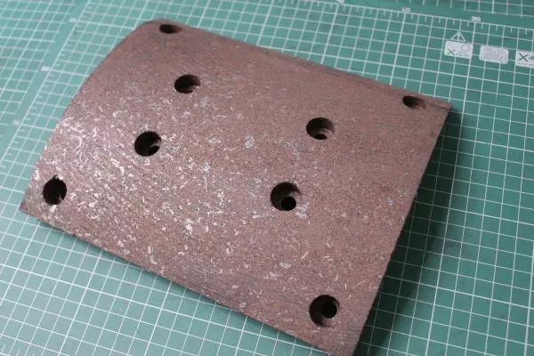 Накладка тормозная (Rear, 8 отверстий) AUTOMAX, F3000, (AM1266)