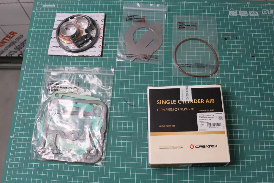 Ремкомплект компрессора ( одноцилиндрового) CREATEK, (CK8222) для грузовиков *