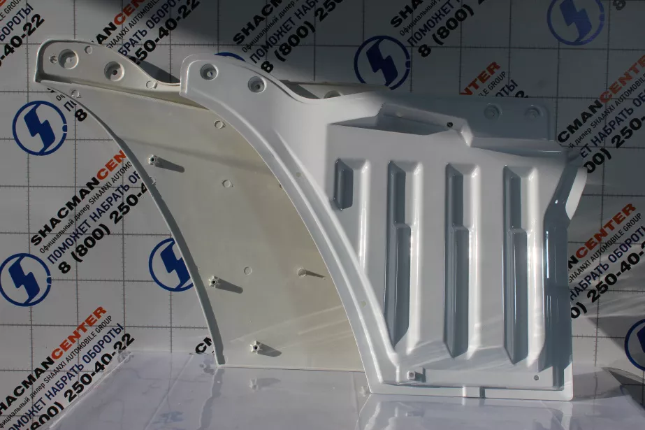 Накладка двери (L, Белый, Пластик, в сборе) SHAANXI, X3000 для грузовиков *