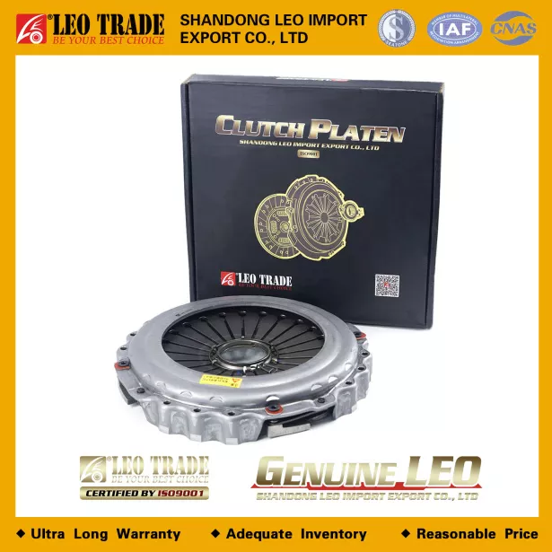 Корзина сцепления D430, (обратный выжим) LEO TRADE, (LEO200010A, WG9114160011) для грузовиков *