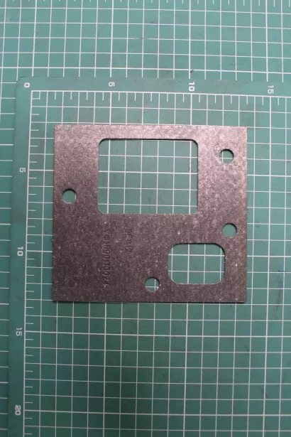 Прокладка впускного коллектора (Паранит) CREATEK, WD615, WP10, (CK8214, 61500110024) для грузовиков *