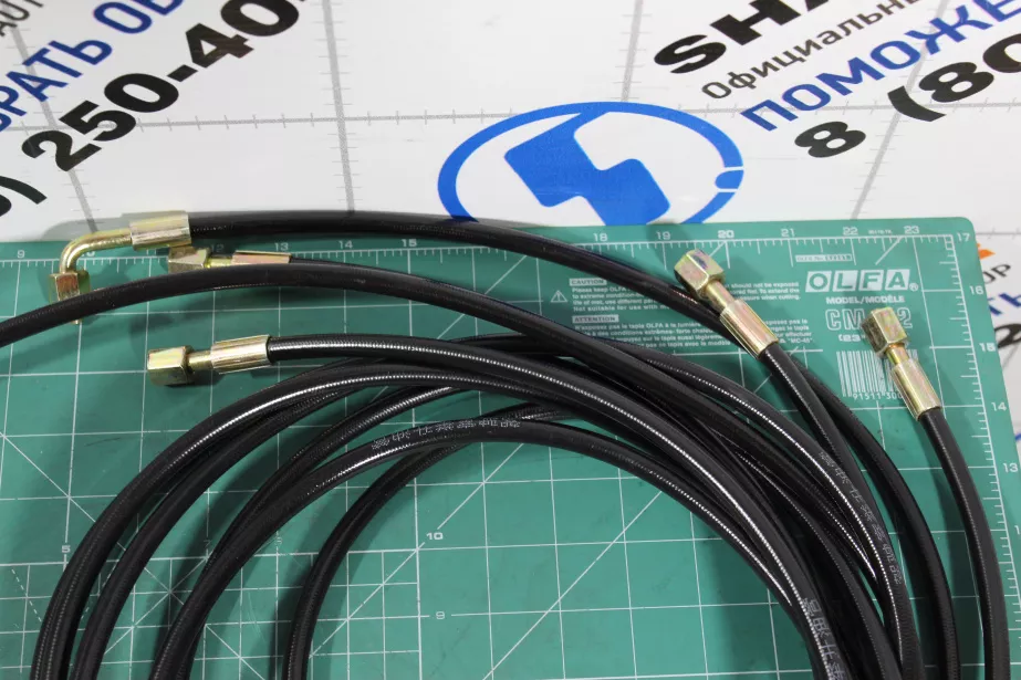 Шланги подъёма кабины комплект (6 шт) SHAANXI, F2000, F3000 для грузовиков *