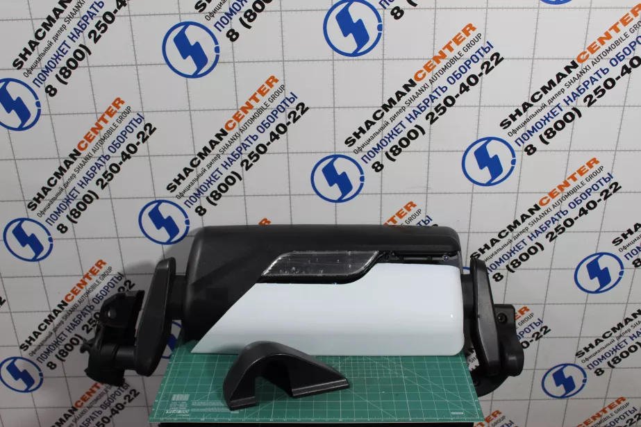 Зеркало заднего вида (R, Белый, в сборе) SHAANXI, X3000 для грузовиков *