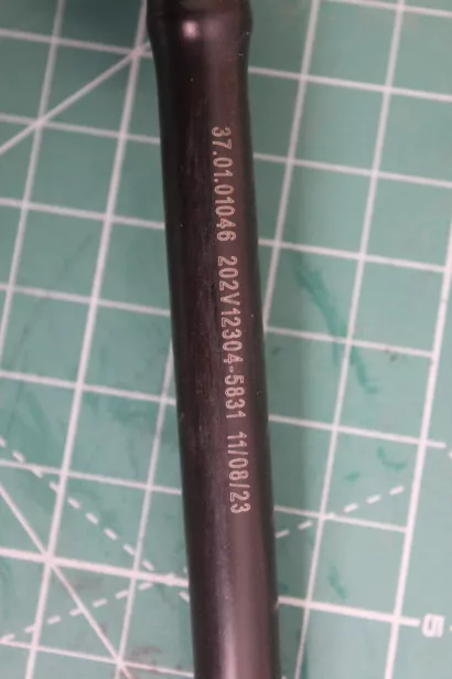 Трубка охлаждения воздушного компрессора (впускная) SITRAK, MC11.44-50 для грузовиков *