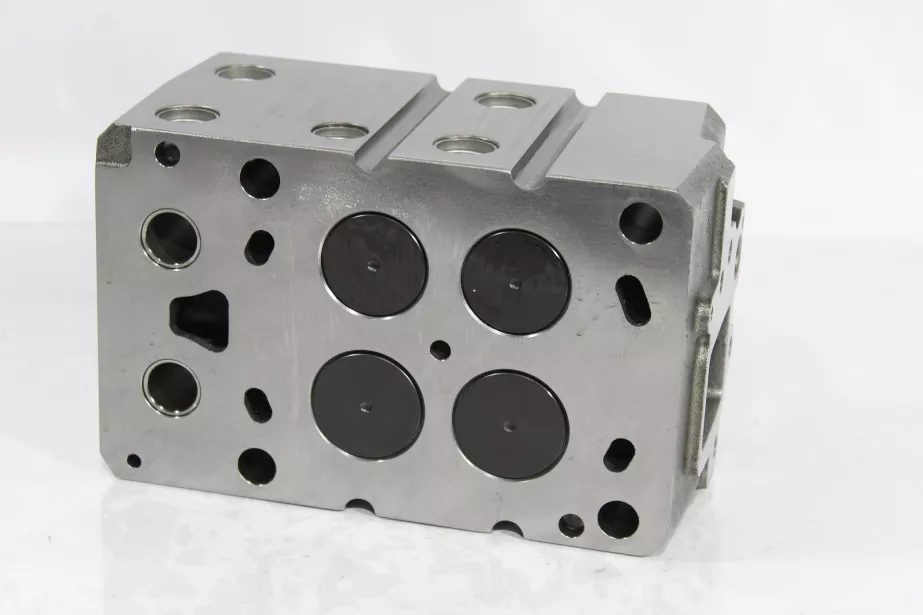 Головка блока цилиндра (в сборе под 6 шпилек, с электромагнитным клапаном) SHAANXI, Евро-5, WP13, (1005544823) для грузовиков *