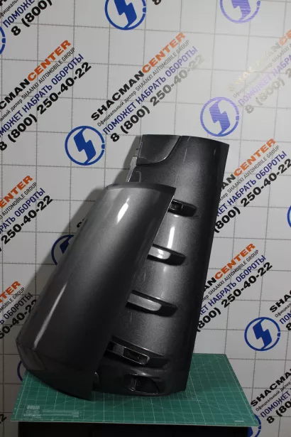 Обтекатель кабины (L, Серый, Пластик, в сборе) SHAANXI, X5000 для грузовиков *