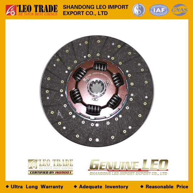 Диск сцепления (D430 d50.8 с широким демпфером) LEO TRADE, (LEO200272A) для грузовиков *