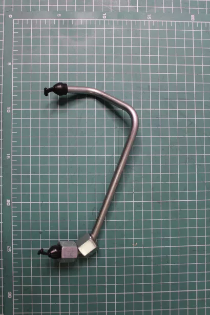 Трубка топливная высокого давления (№4) CREATEK, MC11.44-50, (CK4090) для грузовиков *