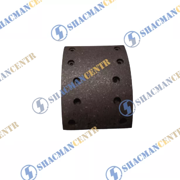 Накладка тормозная (Front, 10 отверстий) LEO TRADE, F2000, F3000, (LEO500010B) для грузовиков *