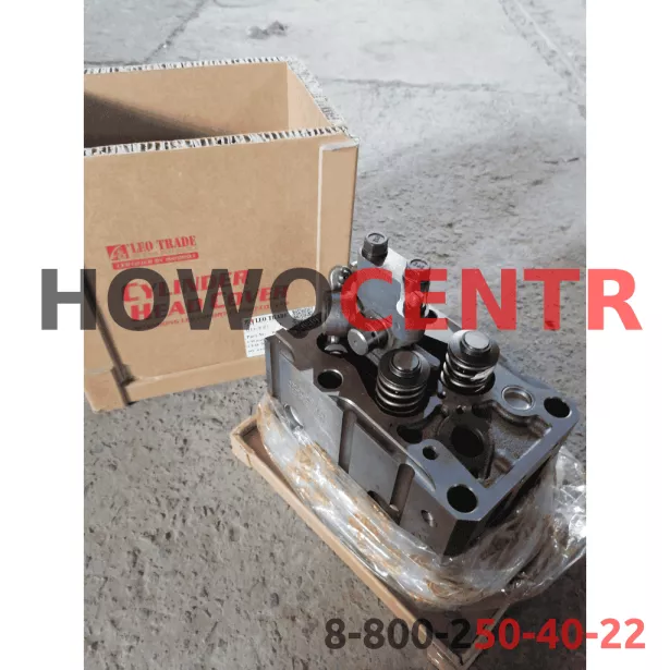 Головка блока цилиндра (под 6 шпилек, голая) LEO TRADE, Евро-2, WP10, (LEO100086A) для грузовиков *