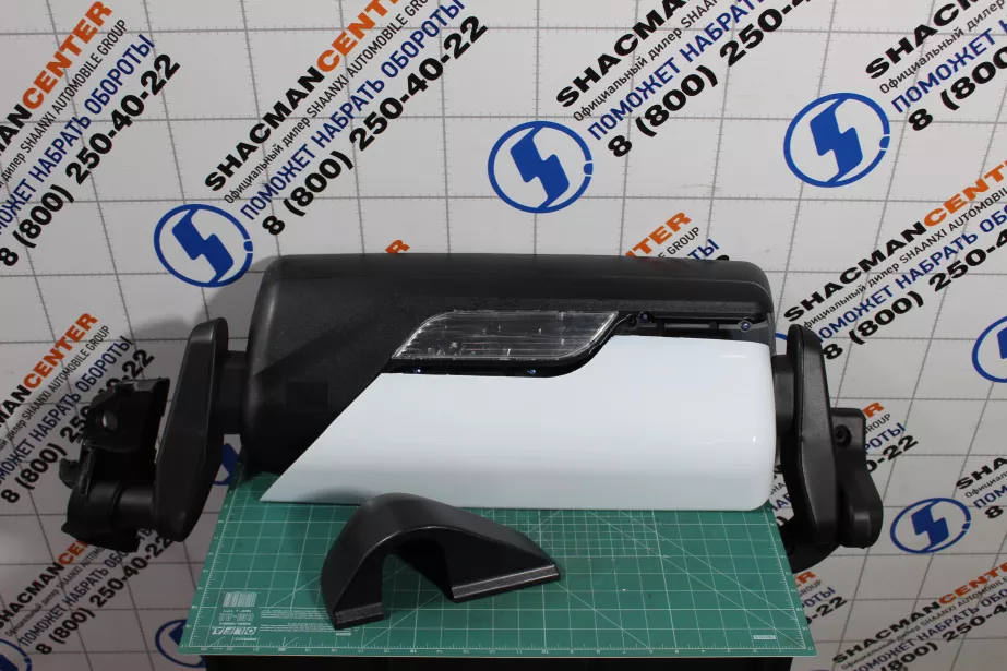 Зеркало заднего вида (R, Белый, в сборе) SHAANXI, X3000 для грузовиков *