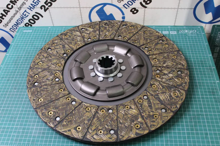 Диск сцепления 430*44.7 SACHS SHAANXI, (DZ1560160014) для грузовиков *